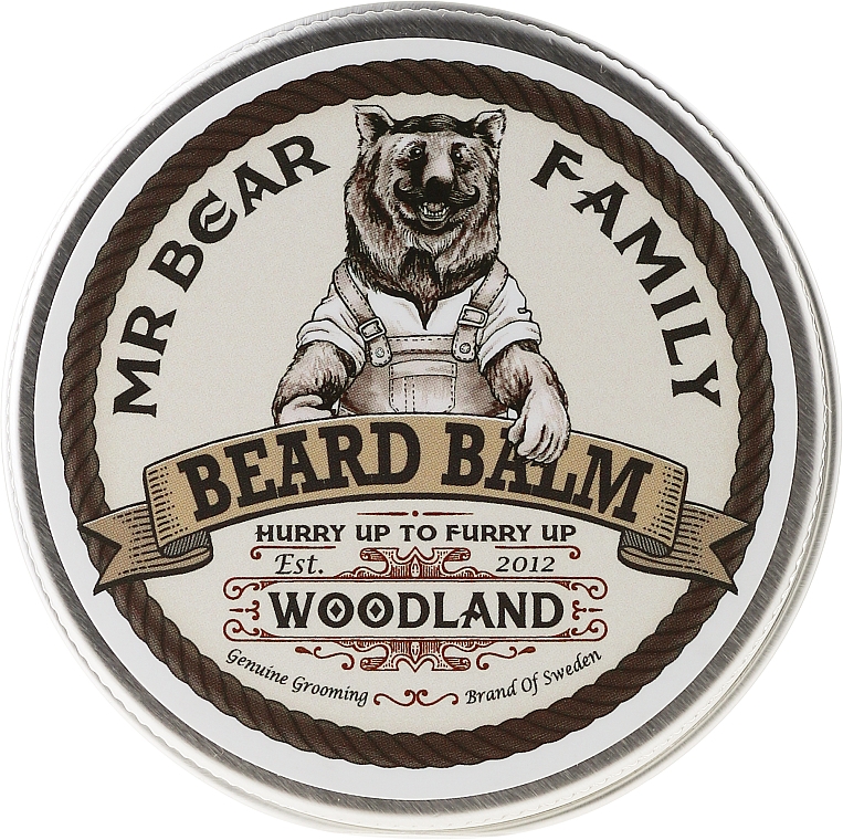 Bartbalsam - Mr. Bear Family Beard Balm Woodland — Bild N1