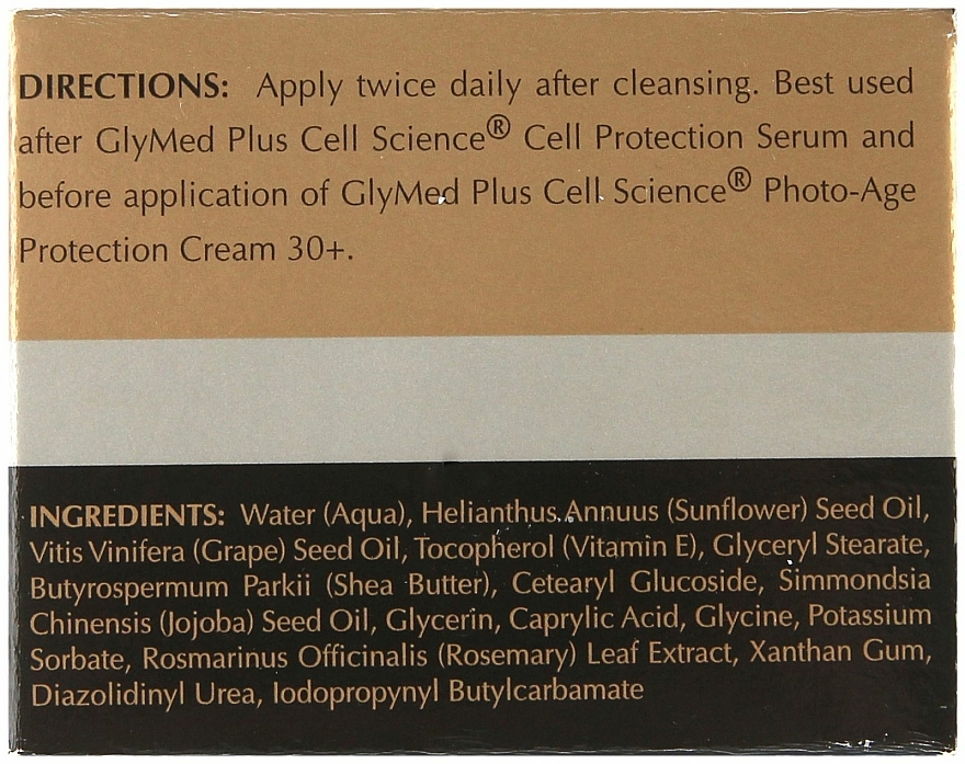 Zellcreme für das Gesicht mit Vitamin E - GlyMed Plus Cell Science Vitamin E-Sensual Cell Cream — Bild N3