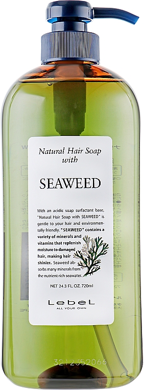 Shampoo mit Meeresalgenextrakt - Lebel Seaweed Shampoo — Bild N2