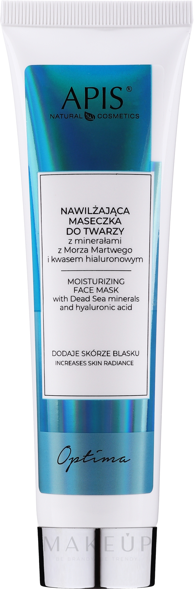 Feuchtigkeitsspendende Gesichtsmaske mit Mineralien aus dem Toten Meer - APIS Professional Optima — Bild 100 ml