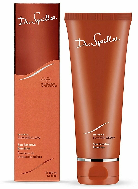 Sonnenschutzemulsion für Körper und Gesicht SPF 30 - Dr. Spiller Summer Glow Sun Sensitive Emulsion SPF30 — Bild N1