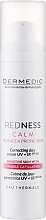 Korrigierende Gesichtscreme für den Tag - Dermedic Redness Calm Correcting Day Cream UV + IR — Bild N1