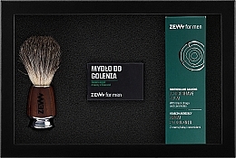 Düfte, Parfümerie und Kosmetik Set - Zew For Men Shaving Kit (Seife 85ml + After Shave Balsam 80ml + Rasierbürste 1St.)