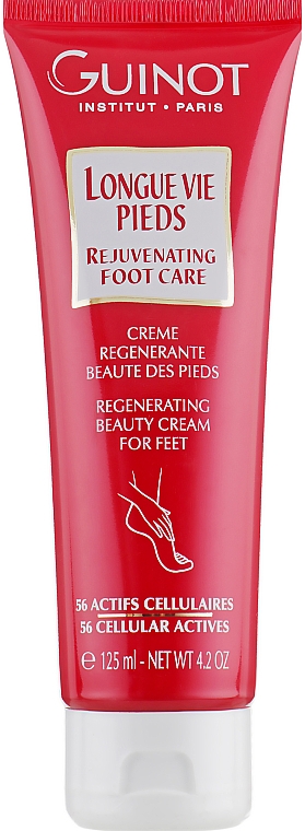 Verjüngende Fußcreme - Guinot Longue Vie Pieds Regenerating Beauty Cream — Bild N1