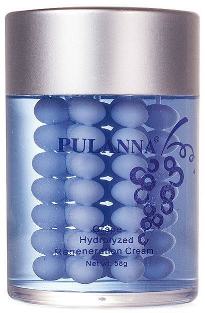 Regenerierende und feuchtigkeitsspendende Gesichtscreme mit Traubenextrakt - Pulanna Grape Hydrolyzed Regeneration Cream — Bild N1