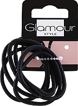 Haargummis 175020 schwarz - Glamour — Bild N1