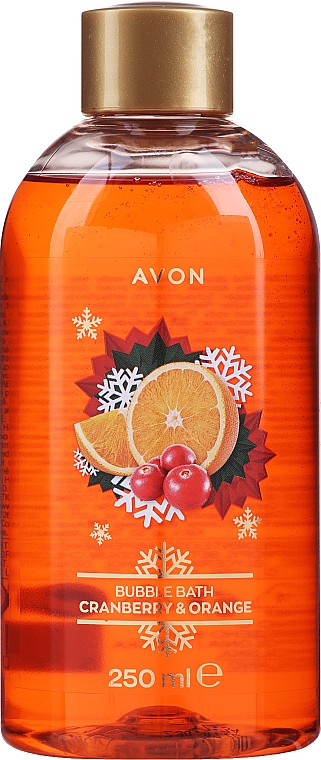Schaumbad mit Cranberry- und Orangenduft - Avon Festive Wishes Cranberry & Orange Bubble Bath — Bild N1