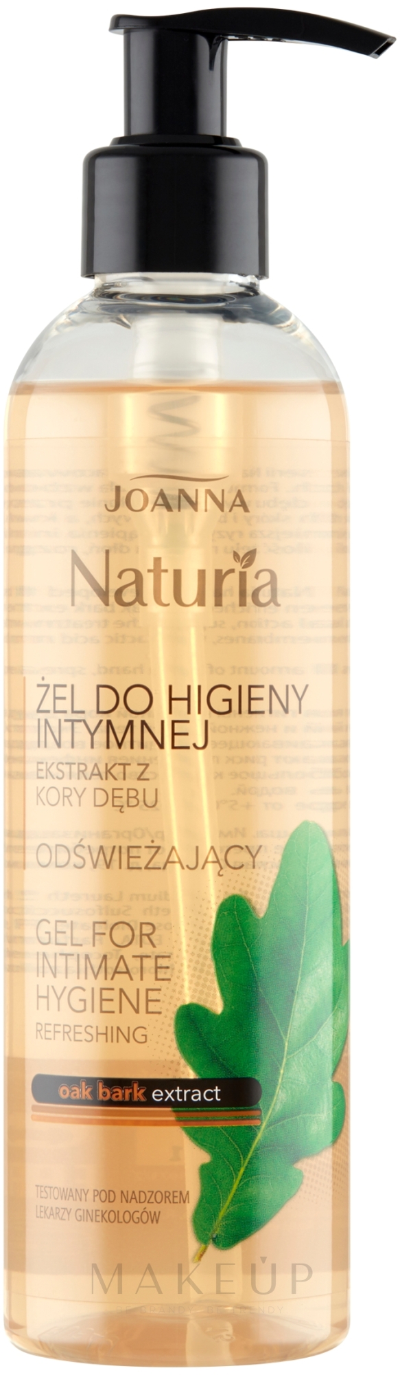 Gel für die Intimhygiene mit Eichenrindenextrakt - Joanna Naturia Intimate Hygiene Gel — Bild 240 ml