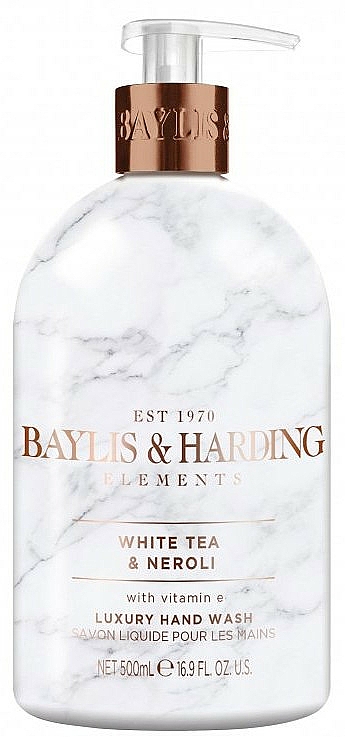 Flüssige Handseife - Baylis & Harding White Tea & Neroli Luxury Hand Wash — Bild N1