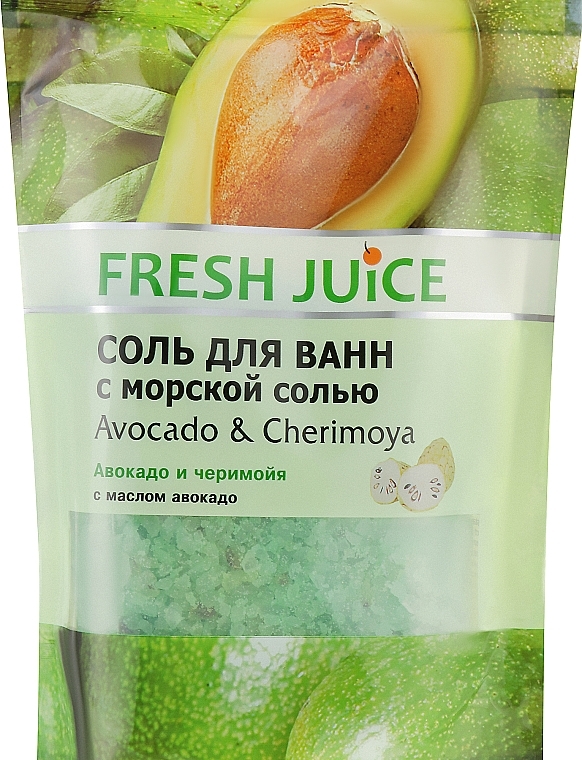 Badesalz Doypack - Fresh Juice Avocado & Cherimoya — Bild N1