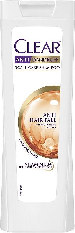 Anti-Schuppen Shampoo für Frauen gegen Haarausfall - Clear Vita Abe
