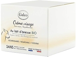 Düfte, Parfümerie und Kosmetik Gesichtscreme mit Eselsmilch - Galeo Face Cream Organic Donkey Milk
