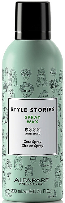 Sprühwachs für mehr Textur und Glanz - Alfaparf Milano Style Stories Spray Wax — Bild N1