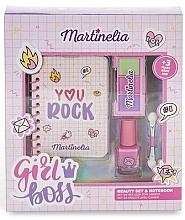 Düfte, Parfümerie und Kosmetik Kosmetikset - Martinelia Super Girl Boss Beauty Set & Notebook