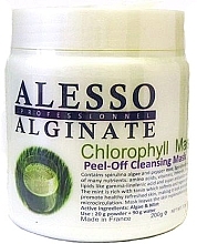 Alginat-Gesichtsmaske mit Spirulina und Pfefferminze - Alesso Professionnel Alginate Chlorophyll Peel-Off Cleansing Mask  — Bild N4