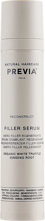 Haarfüller-Serum - Previa White Truffle Filler Serum — Bild N2