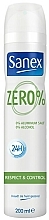 Düfte, Parfümerie und Kosmetik Deospray für normale Haut Antitranspirant - Sanex Zero% Deodorant Spray Respect & Control