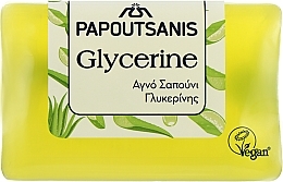 Düfte, Parfümerie und Kosmetik Tonisierende Glyzerinseife mit Aloeduft - Papoutsanis Glycerine Soap
