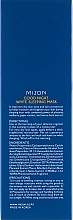 Aufhellende Gesichtsmaske (Mini) - Mizon Good Night White Sleeping Mask  — Bild N3