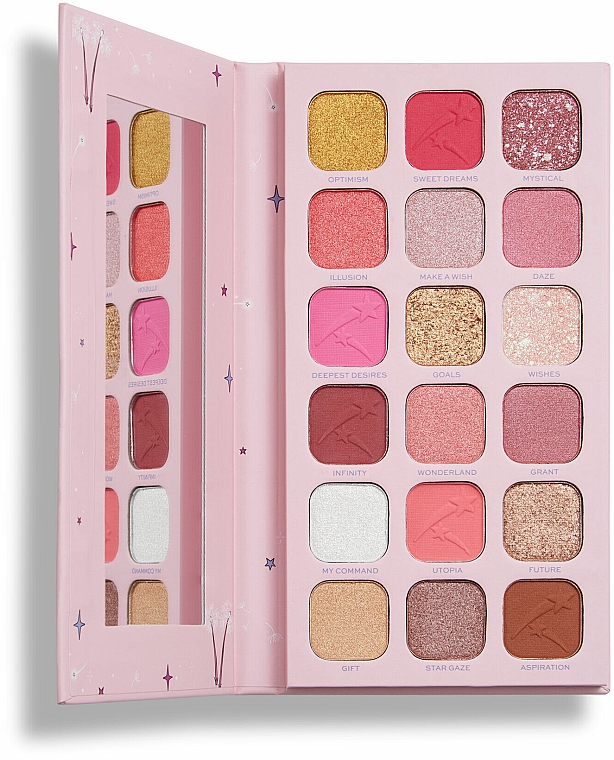 Lidschattenpalette - I Heart Revolution Book of Spells Wishes and Dreams Eyeshadow Palette — Bild N3