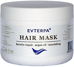 Haarmaske mit Keratin und Arganöl - Evterpa Hair Mask — Bild N1