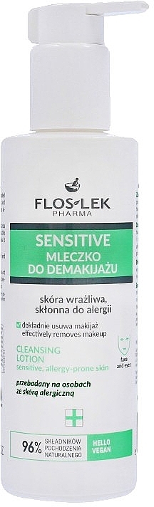 Abschminkmilch - Floslek Sensitive Make-up Removing Milk — Bild N1