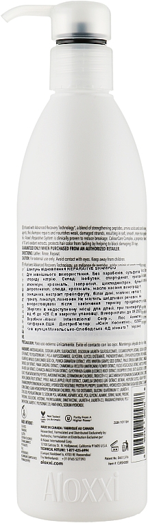 Revitalisierendes Haarshampoo - Aloxxi Reparative Shampoo — Bild N2
