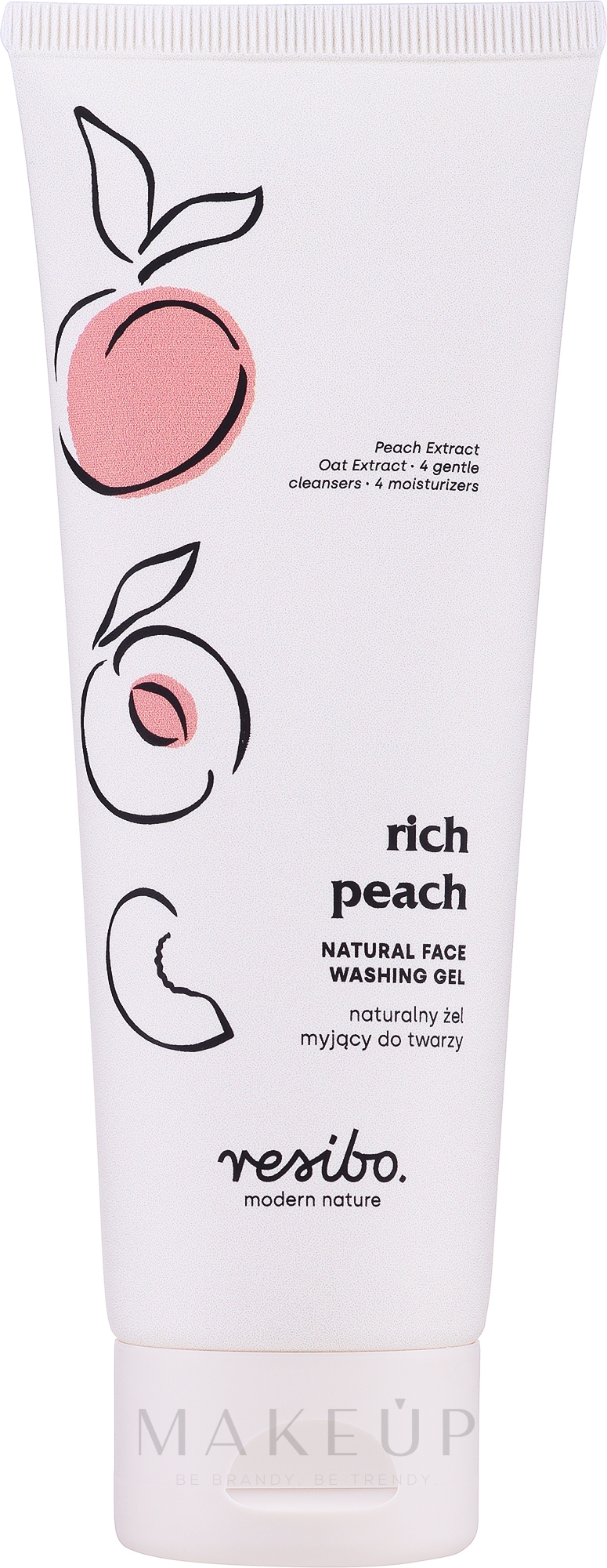 Gesichtsreinigungsgel - Resibo Natural Face Washing Gel — Bild 125 ml
