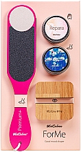 Düfte, Parfümerie und Kosmetik Hand- und Fußpflegeset - MiaCalnea Oakis Set (Handcreme 50ml + Fußcreme 50ml + Fußfeile + Telefonständer)