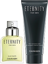 Düfte, Parfümerie und Kosmetik Calvin Klein Eternity For Men	 - Duftset (Eau de Toilette 50ml + Duschgel 100ml) 