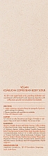 Veganes Körperpeeling - Dr. Ceuracle Vegan Kombucha Coffee Bean Body Scrub — Bild N3