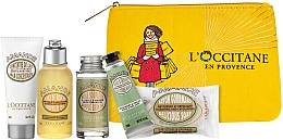 Set - L'Occitane Amande Coffret (h/cr/10ml + sh/oil/35ml + soap/50g + b/milk/20ml +b/oil/15ml) — Bild N1