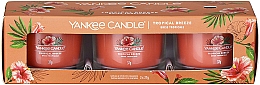 Duftkerzen-Set Tropische Brise - Yankee Candle Tropical Breeze (candle/3x37g) — Bild N1