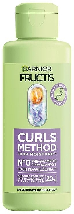Feuchtigkeitsspendendes Shampoo für lockiges Haar - Garnier Fructis Curls Method Pre-Shampoo — Bild N1