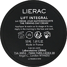 Straffende Tagescreme - Lierac Lift Integral The Firming Day Cream Refill (Refill) — Bild N1