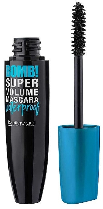 Wasserfeste Wimperntusche  - Bellaoggi Bomb Super Volume Waterproof Mascara  — Bild N1