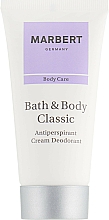 Deo-Creme Antitranspirant - Marbert Bath & Body Classic Anti-Perspirant Cream Deodorant — Bild N2