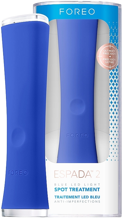 Akne-Behandlungsgerät mit blauem LED-Licht - Foreo Espada 2 Cobalt Blue  — Bild N1