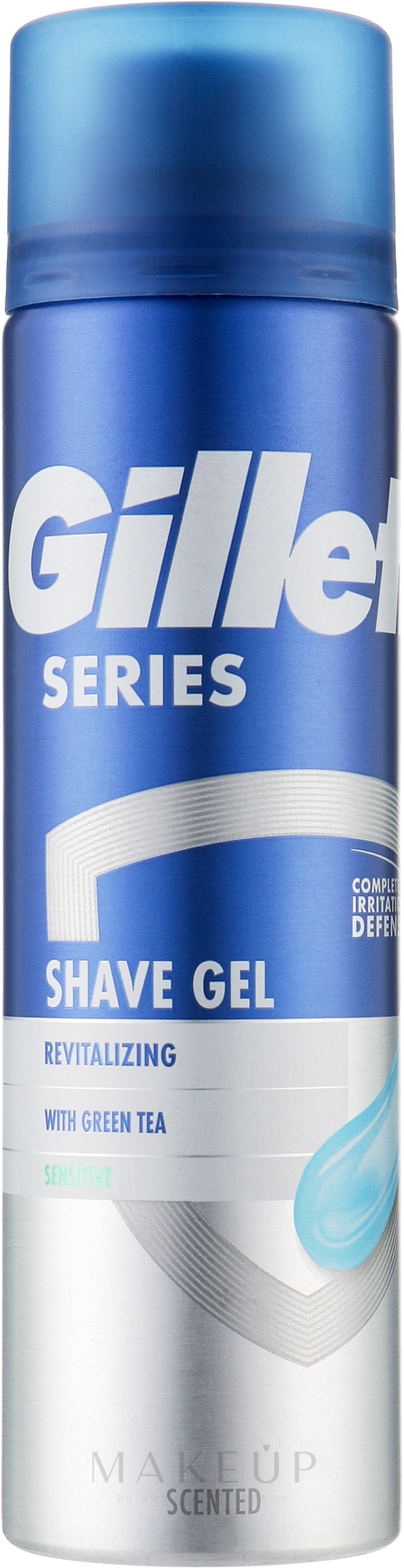 Rasiergel - Gillette Series Revitalizing Shave Gel With Green Tea — Bild 200 ml