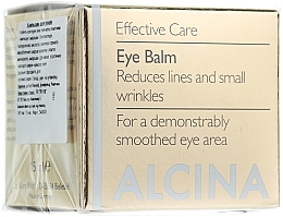 Düfte, Parfümerie und Kosmetik Anti-Falten Augenbalsam - Alcina E Eye Balm