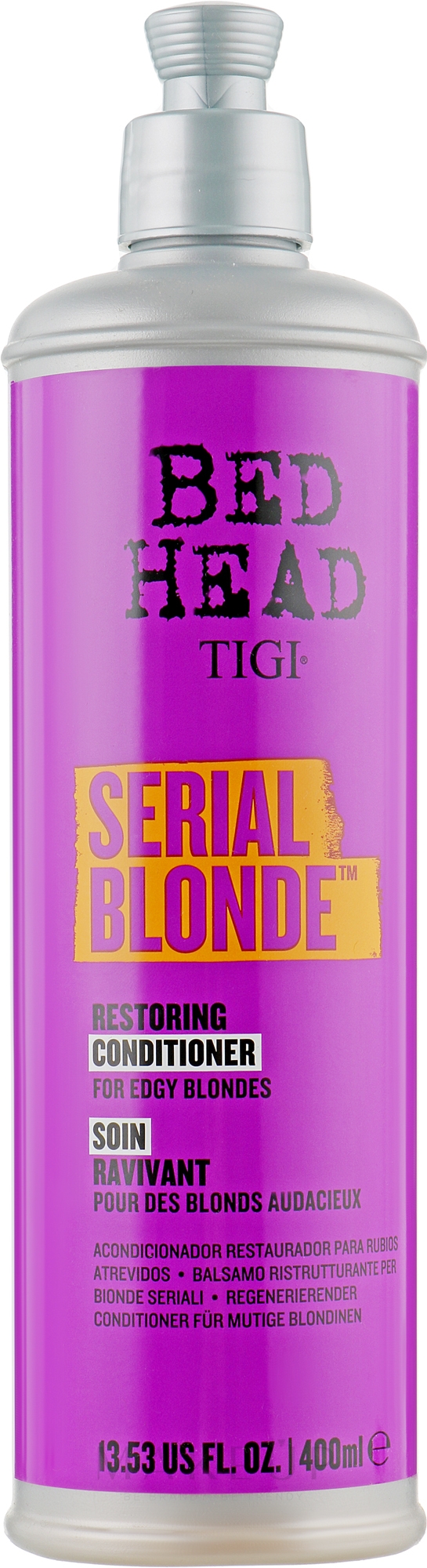 Regenerierender Conditioner für mutige Blondinen - Tigi Bed Head Serial Blonde Conditioner — Bild 400 ml