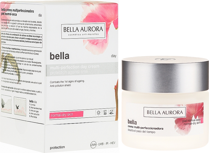 Revitalisierende Anti-Aging-Gesichtscreme - Bella Aurora Multi-Perfection Day Cream Dry Skin — Bild N1