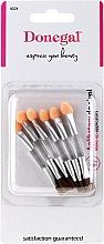 Düfte, Parfümerie und Kosmetik Doppelseitige Lidschatten-Applikatoren 6 St. - Donegal Eyeshadow Brush