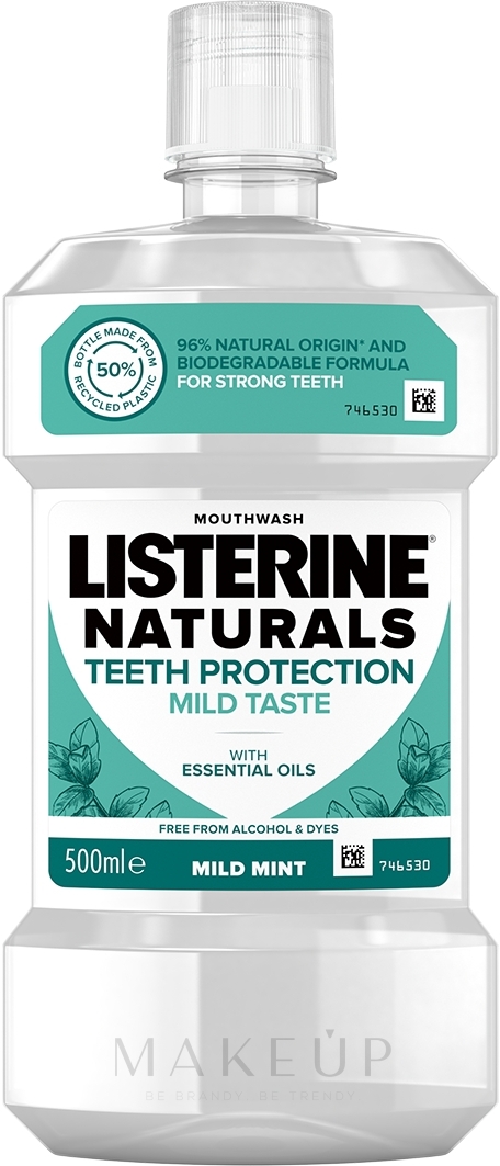 Mundspülung mit ätherischen Ölen Naturals - Listerine Naturals Teeth Protection — Bild 500 ml