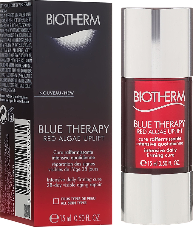 Anti-Aging-Kur mit Rotalgenextrakt - Biotherm Blue Therapy Red Algae Lift Cure