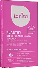 Düfte, Parfümerie und Kosmetik Enthaarungswachsstreifen für den Körper mit Arganöl - Tanita Hair Removal Wax Strips For Body