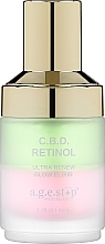 Düfte, Parfümerie und Kosmetik Feuchtigkeitsspendendes und beruhigendes Gesichtselixier - A.G.E. Stop C.B.D. Retinol Ultra Renew Glow Elixir 