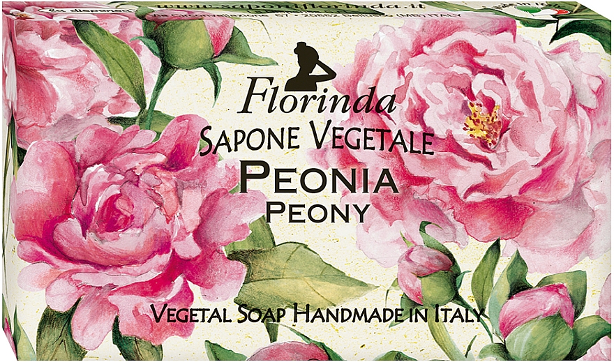 Naturseife Pfingstrose - Florinda Peony Natural Soap — Bild N1