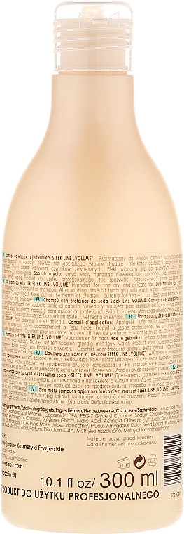 Shampoo für mehr Haarvolumen - Stapiz Sleek Line Volume Shampoo — Bild N2