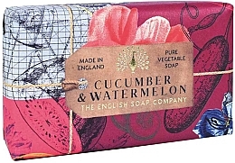 Seife Gurke und Wassermelone - The English Soap Company Anniversary Cucumber & Watermelon Soap — Bild N1